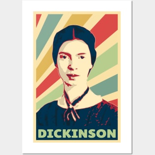 Emily Dickinson Vintage Colors Posters and Art